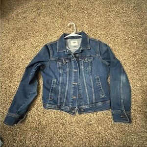 Old Navy Dark Blue Denim Jacket